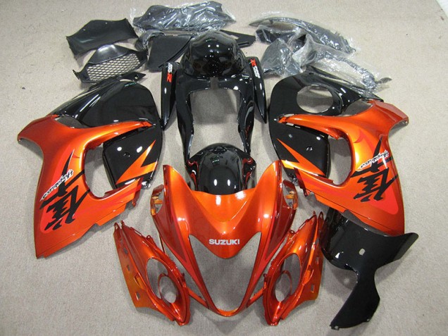 Carénages GSXR 1300 Hayabusa 2008-2019 - Orange Noir