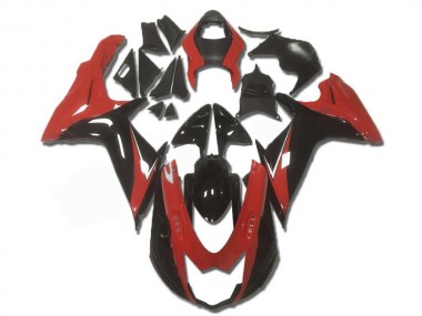 Carénages GSXR 600 / 750 K11 2011-2024 - Rouge Noir