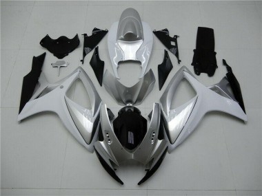 Carénages GSXR 600 / 750 K6 2006-2007 - Argent