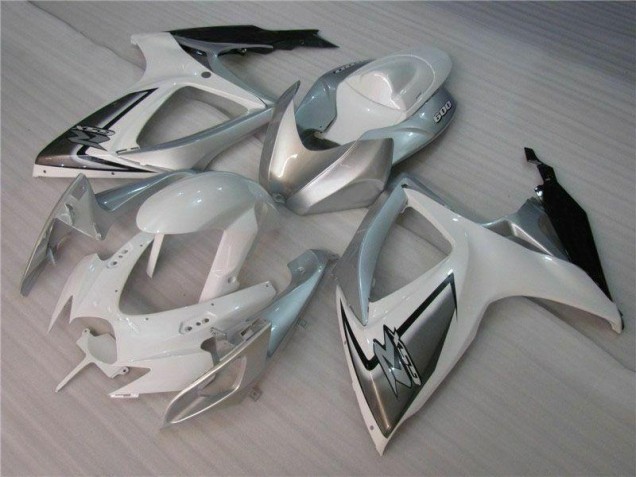 Carénages GSXR 600 / 750 K6 2006-2007 - Blanc Argent Carénages GSXR 600 / 750 K6 2006-2007 - Blanc Argent