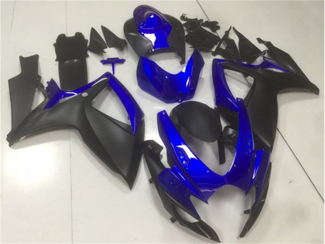 Carénages GSXR 600 / 750 K6 2006-2007 - Noir Bleu Carénages GSXR 600 / 750 K6 2006-2007 - Noir Bleu