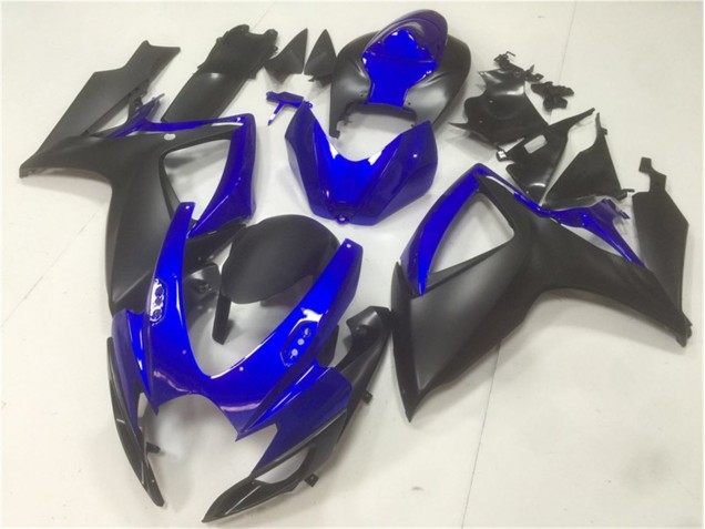 Carénages GSXR 600 / 750 K6 2006-2007 - Noir Bleu Carénages GSXR 600 / 750 K6 2006-2007 - Noir Bleu