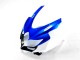 Carénages GSXR 600 / 750 K8 2008-2010 - Bleu Blanc Carénages GSXR 600 / 750 K8 2008-2010 - Bleu Blanc