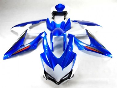 Carénages GSXR 600 / 750 K8 2008-2010 - Bleu Blanc