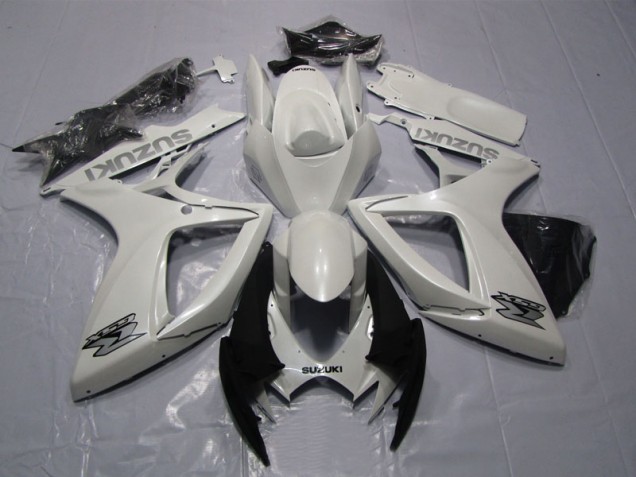Carénages GSXR 600 K6 2006-2007 - Blanc Carénages GSXR 600 K6 2006-2007 - Blanc