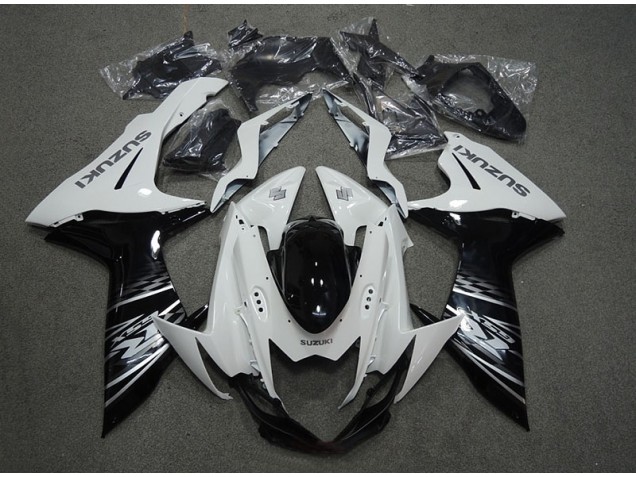 Carénages GSXR 750 K11 2011-2024 - Blanc Noir