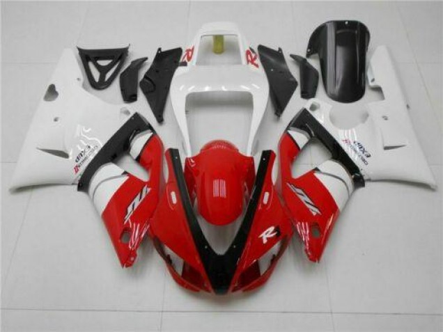 Carénages R1 1998-1999 - Rouge Blanc Carénages R1 1998-1999 - Rouge Blanc