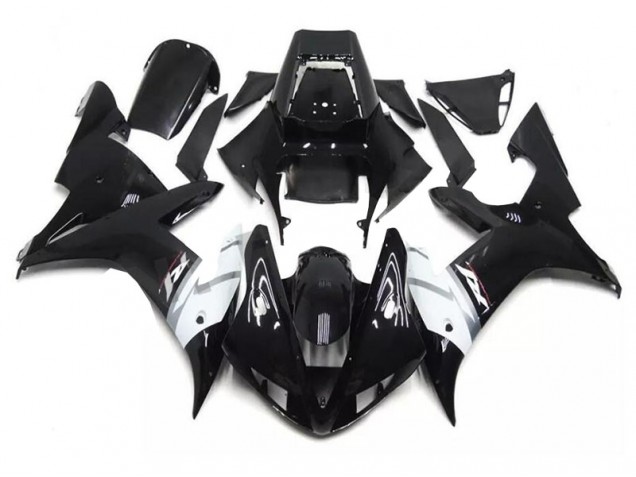 Carénages R1 2002-2003 - Noir Blanc