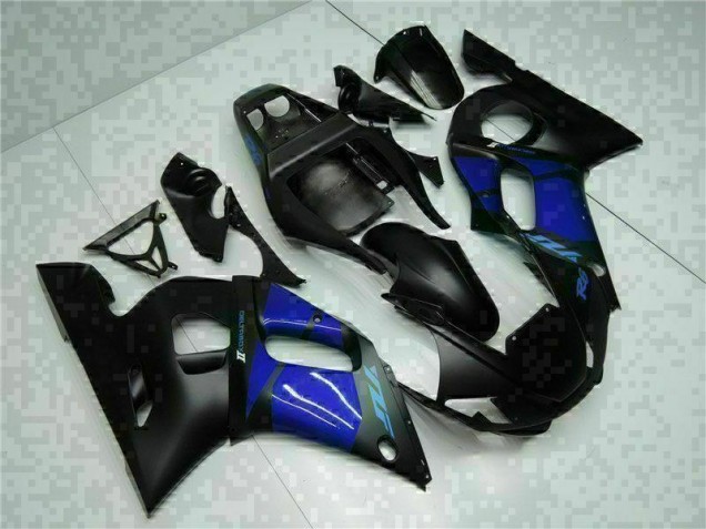 Carénages R6 1998-2002 - Bleu Noir Carénages R6 1998-2002 - Bleu Noir