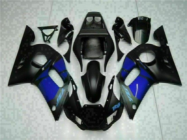 Carénages R6 1998-2002 - Bleu Noir Carénages R6 1998-2002 - Bleu Noir