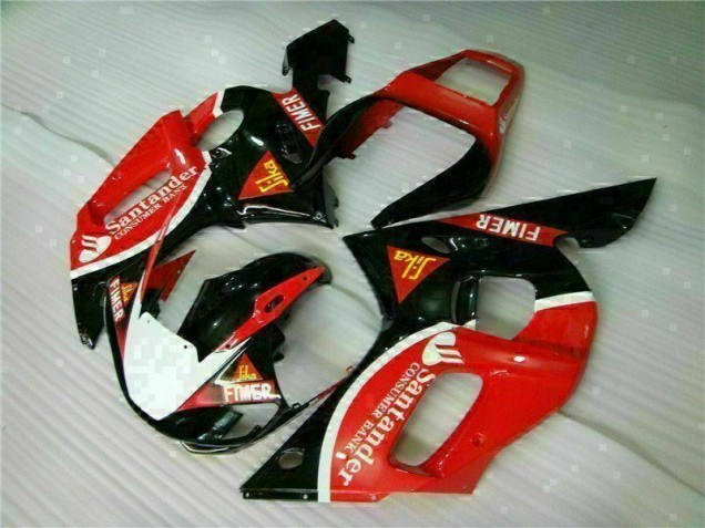 Carénages R6 1998-2002 - Rouge Noir Carénages R6 1998-2002 - Rouge Noir