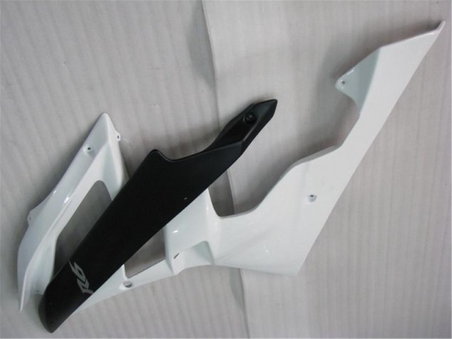 Carénages R6 2006-2007 - Blanc Noir Carénages R6 2006-2007 - Blanc Noir