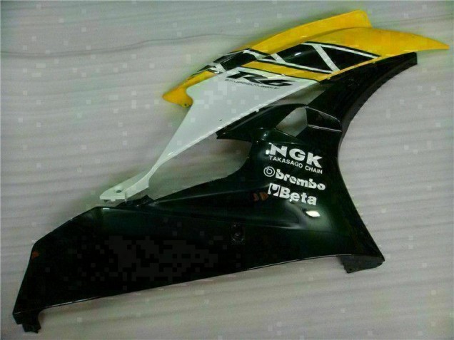 Carénages R6 2006-2007 - Jaune Noir Carénages R6 2006-2007 - Jaune Noir