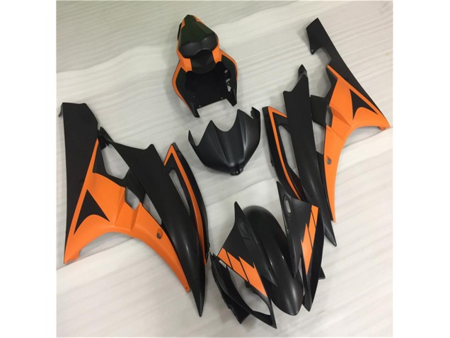 Carénages R6 2006-2007 - Orange Noir Carénages R6 2006-2007 - Orange Noir
