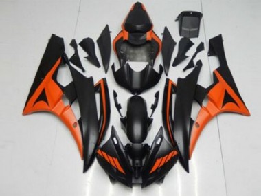 Carénages R6 2006-2007 - Orange Noir