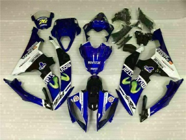 Carénages R6 2008-2016 - Blanc Bleu