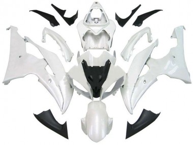 Carénages R6 2008-2016 - Blanc Nacré