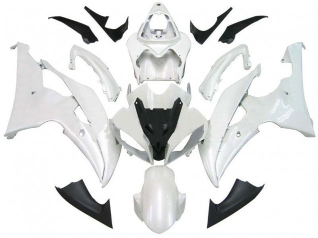 Carénages R6 2008-2016 - Blanc Nacré