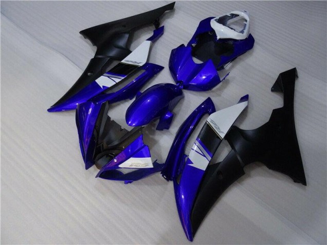 Carénages R6 2008-2016 - Bleu Noir Carénages R6 2008-2016 - Bleu Noir