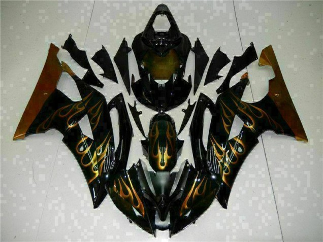 Carénages R6 2008-2016 - Noir Carénages R6 2008-2016 - Noir