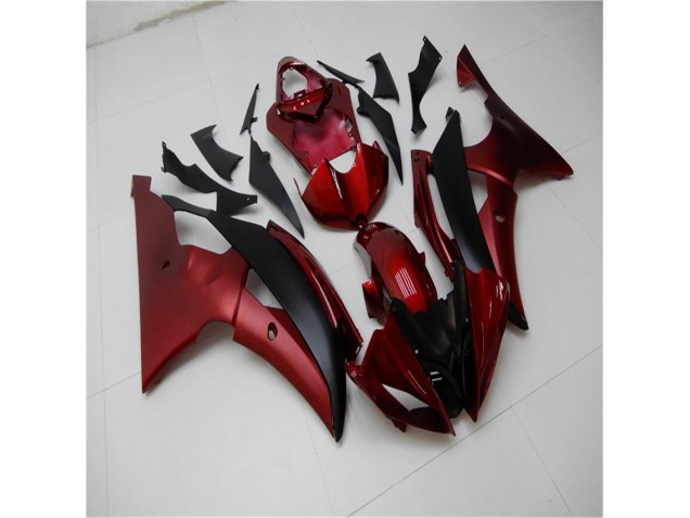 Carénages R6 2008-2016 - Rouge Noir