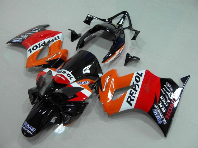 Carénages VFR 800 2002-2013 - Repsol Carénages VFR 800 2002-2013 - Repsol