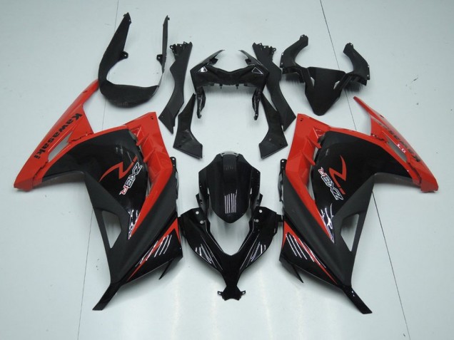 Carénages ZX 300R 2013-2016 - Rouge Noir Carénages ZX 300R 2013-2016 - Rouge Noir