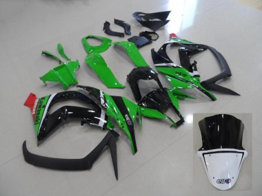 Carénages ZX10R 2011-2015 - Vert et Noir