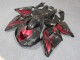 Carénages ZX14R ZZR 1400 2006-2011 - Noir Rouge Carénages ZX14R ZZR 1400 2006-2011 - Noir Rouge