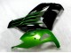 Carénages ZX14R ZZR 1400 2012-2021 - Noir Vert Carénages ZX14R ZZR 1400 2012-2021 - Noir Vert