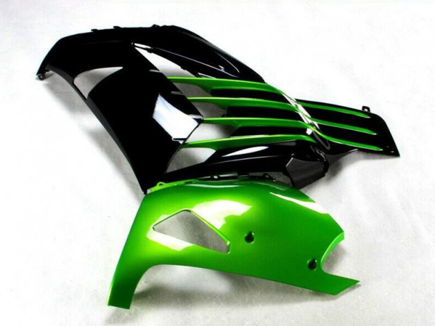 Carénages ZX14R ZZR 1400 2012-2021 - Noir Vert Carénages ZX14R ZZR 1400 2012-2021 - Noir Vert