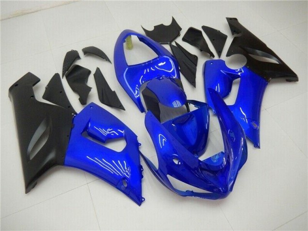 Carénages ZX6R 2005-2006 - Bleu