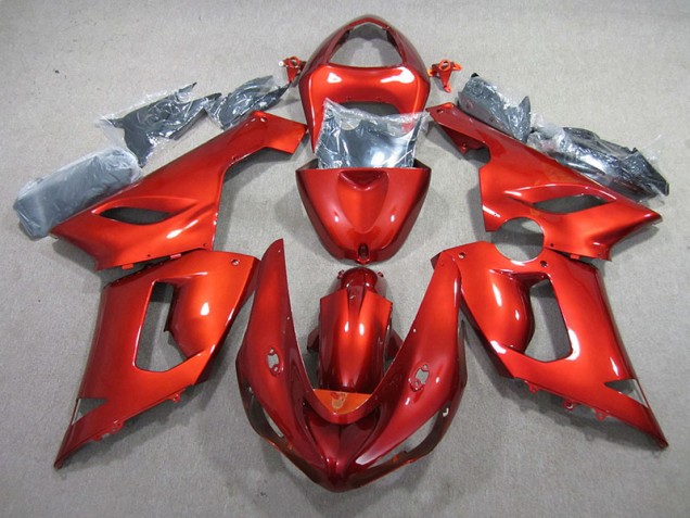 Carénages ZX6R 2005-2006 - Orange