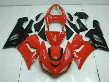 Carénages ZX6R 2005-2006 - Rouge