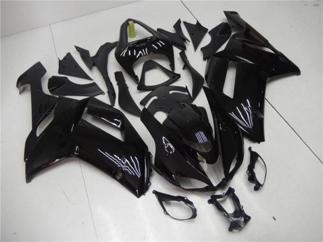 Carénages ZX6R 2007-2008 - Noir Brillant