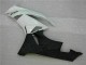 Carénages ZX6R 2009-2012 - Blanc Noir Carénages ZX6R 2009-2012 - Blanc Noir