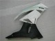 Carénages ZX6R 2009-2012 - Blanc Noir Carénages ZX6R 2009-2012 - Blanc Noir