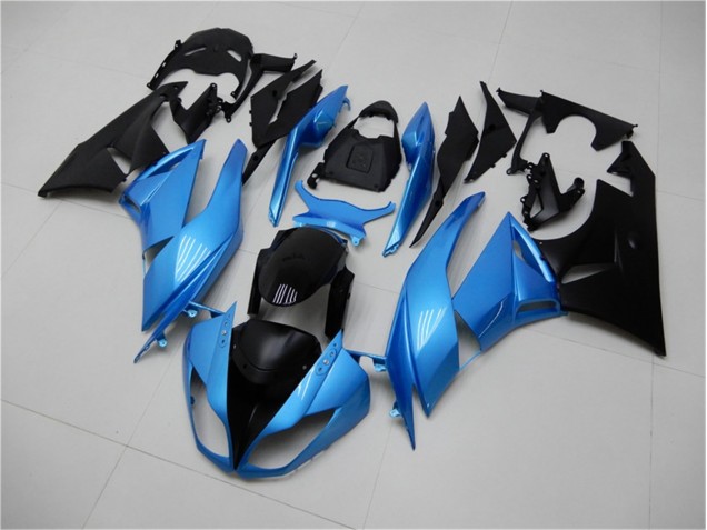 Carénages ZX6R 2009-2012 - Bleu Noir Carénages ZX6R 2009-2012 - Bleu Noir
