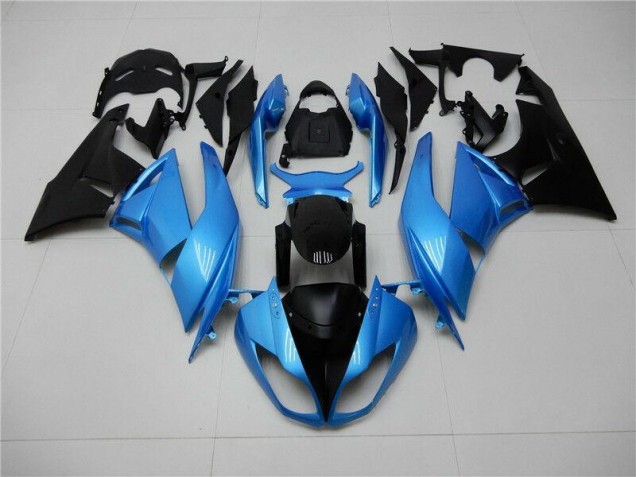 Carénages ZX6R 2009-2012 - Bleu Noir Carénages ZX6R 2009-2012 - Bleu Noir