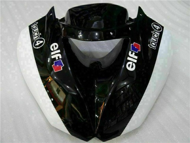 Carénages ZX6R 2009-2012 - Noir Blanc 3M Touch4 Carénages ZX6R 2009-2012 - Noir Blanc 3M Touch4