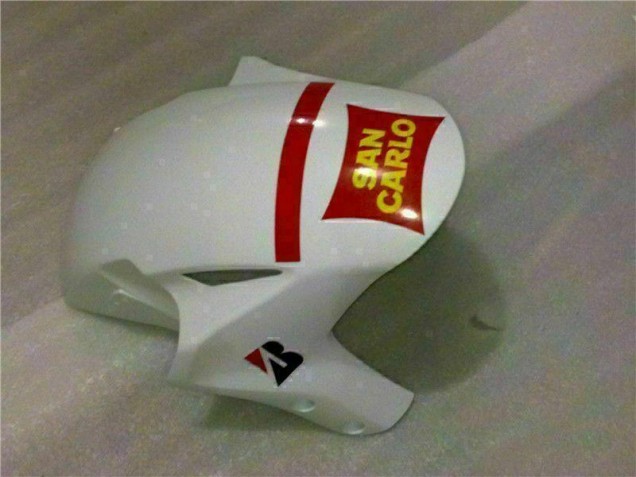 Carrosserie CBR 1000 RR 2004-2005 - Blanc Rouge Carrosserie CBR 1000 RR 2004-2005 - Blanc Rouge