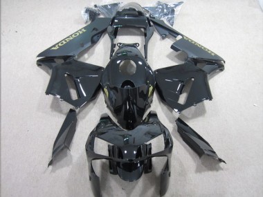 Carrosserie CBR 600 RR 2003-2004 - Noir Or Décalque