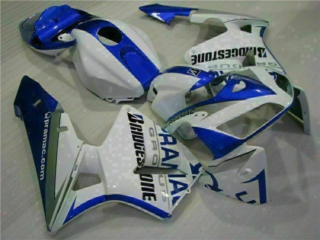 Carrosserie CBR 600 RR 2005-2006 - Blanc Bleu Carrosserie CBR 600 RR 2005-2006 - Blanc Bleu