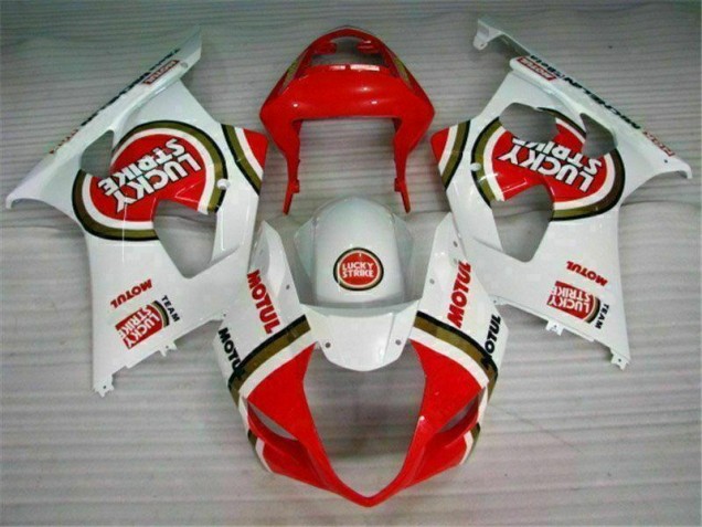 Carrosserie GSXR 1000 K3 2003-2004 - Rouge Blanc Carrosserie GSXR 1000 K3 2003-2004 - Rouge Blanc