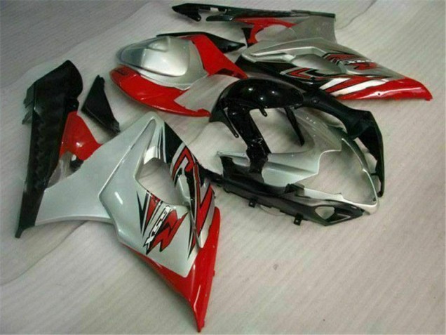 Carrosserie GSXR 1000 K5 2005-2006 - Rouge Blanc Carrosserie GSXR 1000 K5 2005-2006 - Rouge Blanc