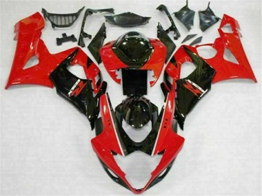 Carrosserie GSXR 1000 K5 2005-2006 - Rouge Noir