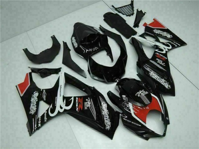 Carrosserie GSXR 1000 K7 2007-2008 - Noir