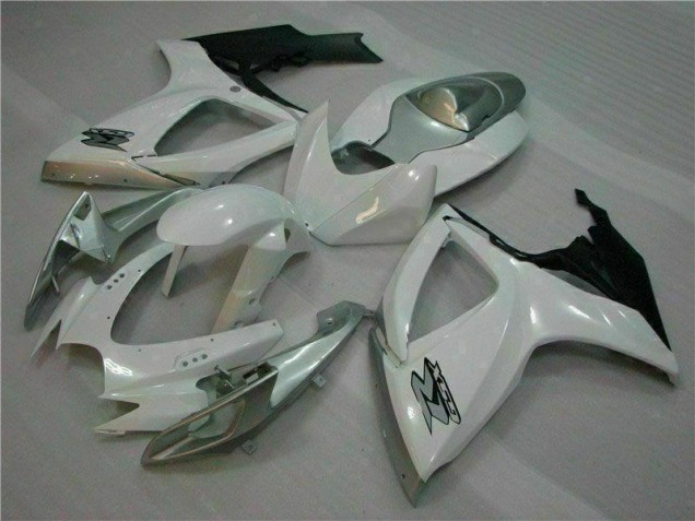 Carrosserie GSXR 600 / 750 K6 2006-2007 - Blanc Argent Carrosserie GSXR 600 / 750 K6 2006-2007 - Blanc Argent