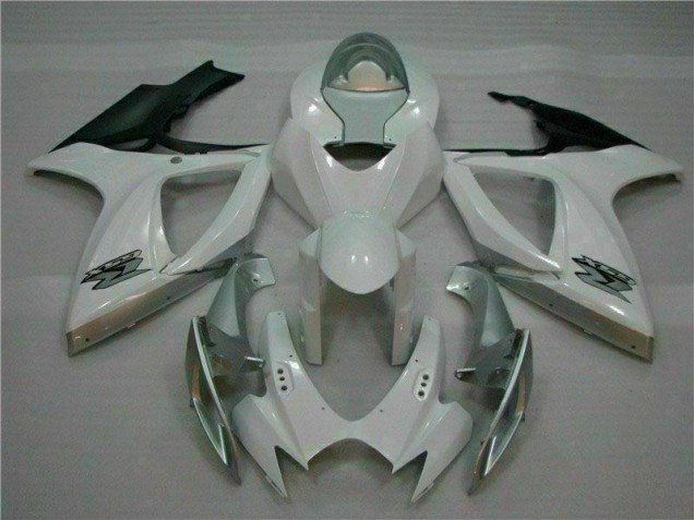Carrosserie GSXR 600 / 750 K6 2006-2007 - Blanc Argent Carrosserie GSXR 600 / 750 K6 2006-2007 - Blanc Argent
