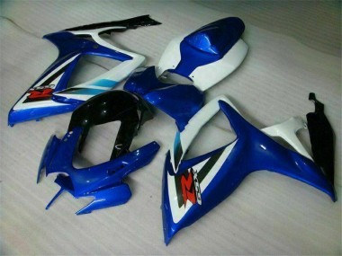 Carrosserie GSXR 600 / 750 K6 2006-2007 - Bleu Blanc